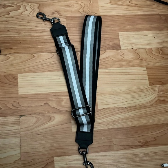 Handbags - NEW Black & Silver  Sporty Nylon Bag Tote Strap Designer Style NEW